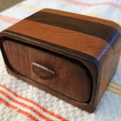 Handcrafted Hard Wood Bandsaw Boxs - Small