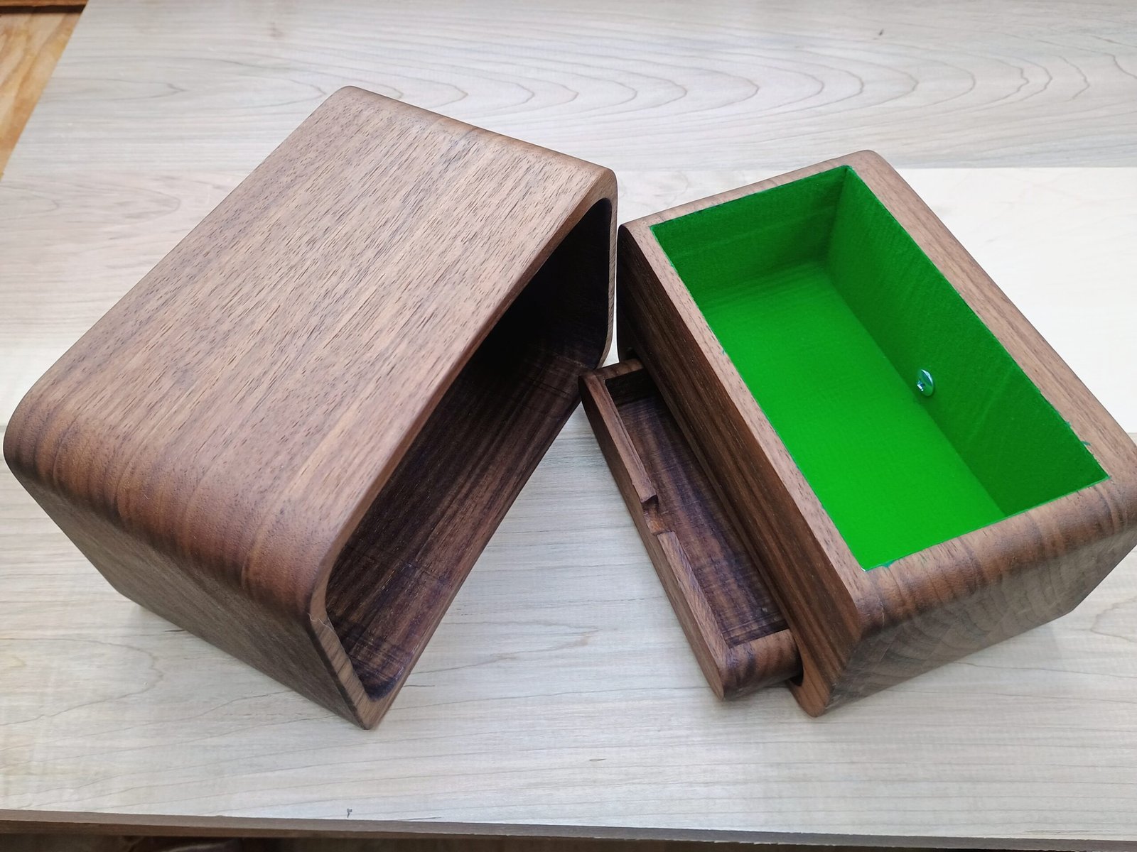 Handcrafted Hard Wood Bandsaw Boxs - Medium