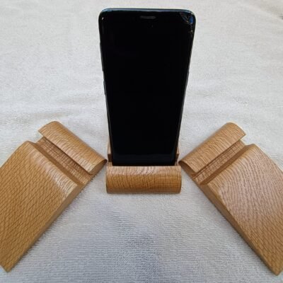 White Oak Cell Phone Stand